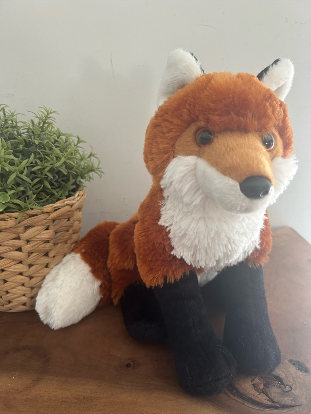 Ontario Parks Rust Orange & White Plush Fox Stuffed Animal